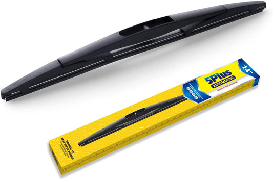 5 PLUS Rear Wiper Blade 14 inch (14-B), Replacement for Honda CRV 2011-2007 Fit 2020-2007 Pilot 2020-2016,2008-2003 /Acura RDX 2018-2007 MDX 2020-2014 Back Windshield Wiper Blade +More
