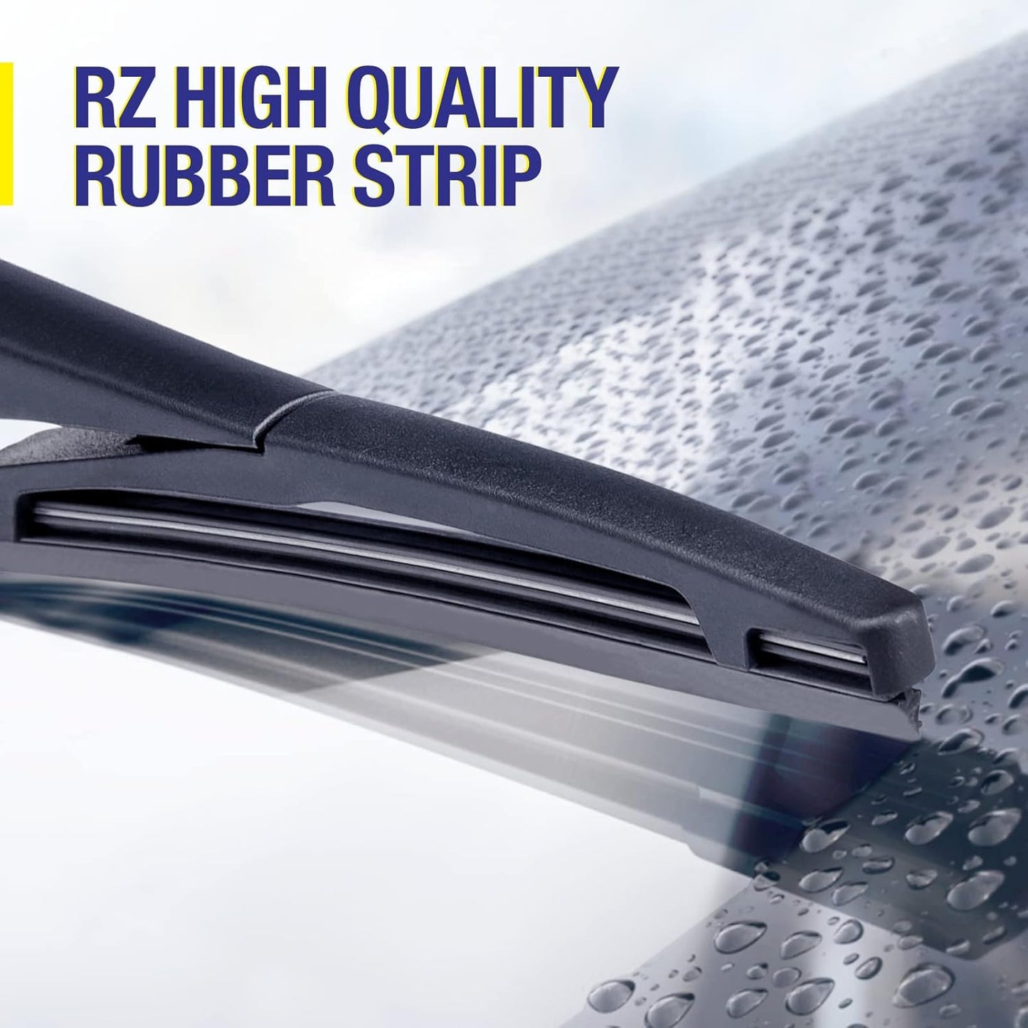 5 PLUS 12" Rear Wiper Blades Replacement For TOYOTA RAV4 2023-2019,2012-2001, Highlander 2019-2001,Land Cruiser 2019-2013,2011-2008, Yaris 2019,11-06 Venza 14-09, BACK Windshield Wiper Blades(12-A)