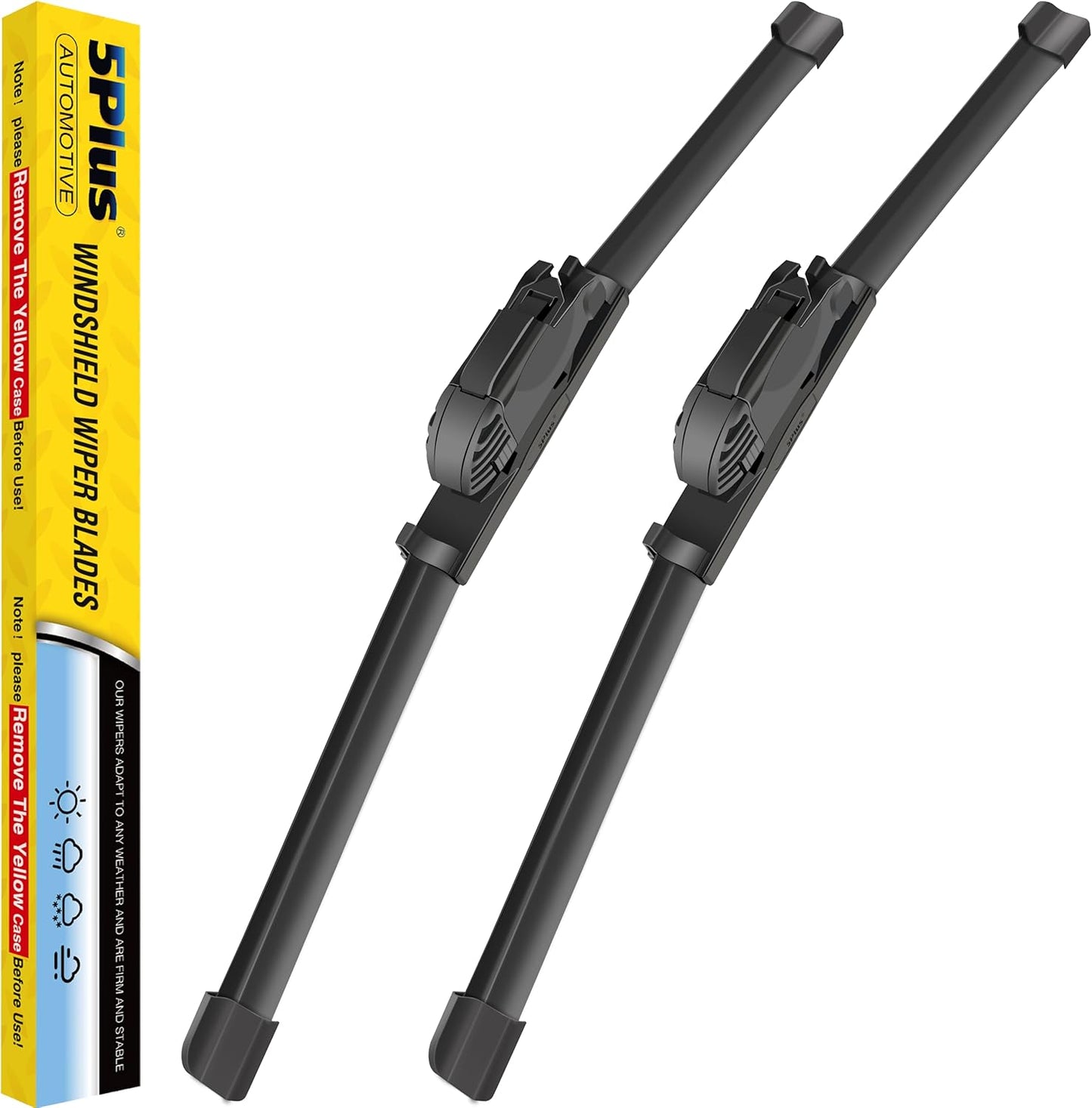 5 PLUS® 26 19 Windshield Wiper Blades(Set of 2), Automotive Replacement Windshield Wiper Blades For 2023-2017 TESLA Model 3 2022-2020 Model Y /2017-2008 Honda Accord Wiper Blades