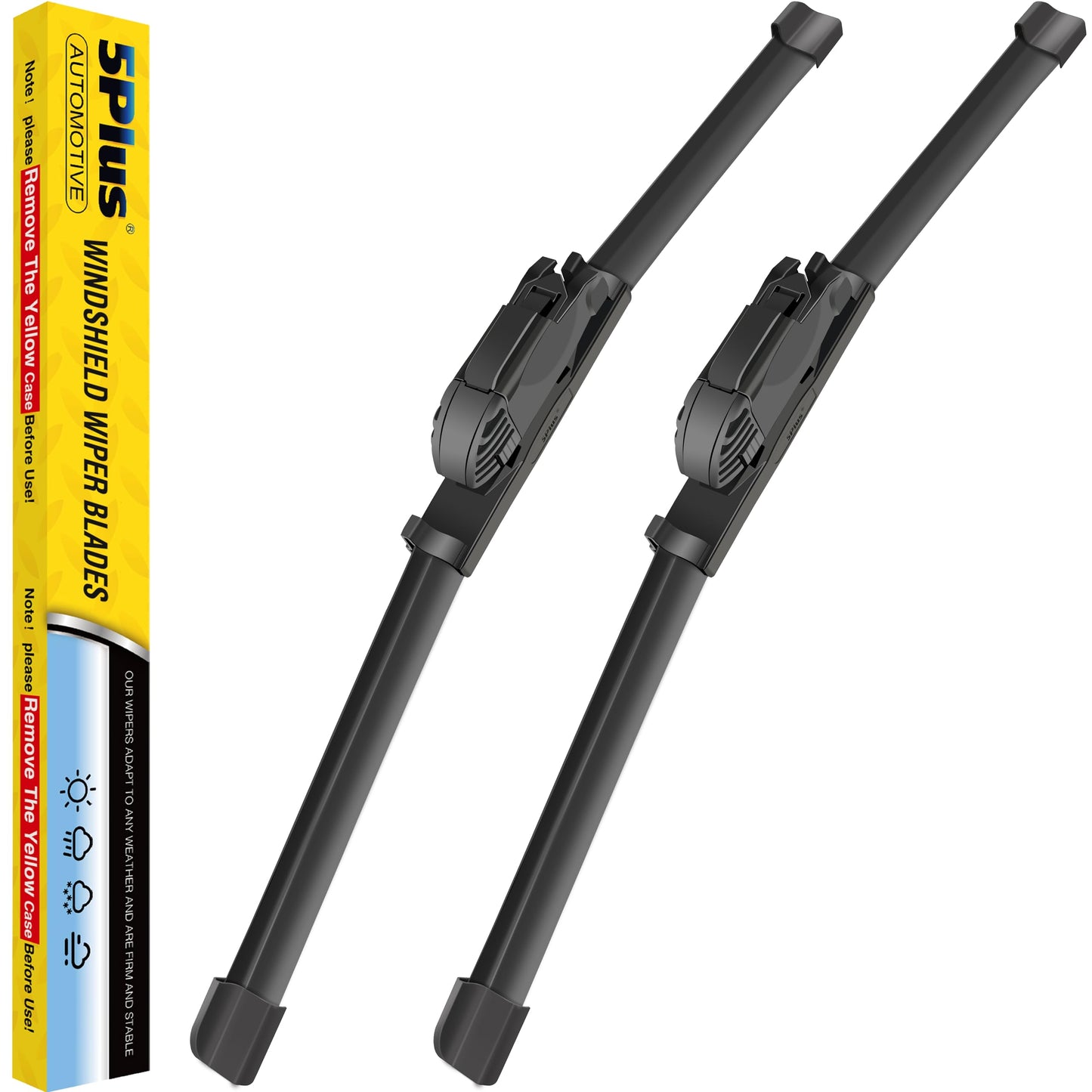 5 PLUS® 26 19 Windshield Wiper Blades(Set of 2), Automotive Replacement Windshield Wiper Blades For 2023-2017 TESLA Model 3 2022-2020 Model Y /2017-2008 Honda Accord Wiper Blades