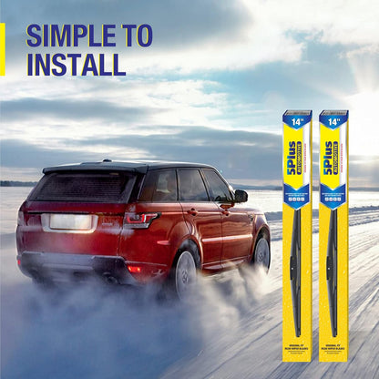 5 PLUS Rear Wiper Blade 14 inch (14-B), Replacement for Honda CRV 2011-2007 Fit 2020-2007 Pilot 2020-2016,2008-2003 /Acura RDX 2018-2007 MDX 2020-2014 Back Windshield Wiper Blade +More